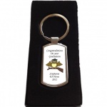 Personalised Graduation Owl Keyring